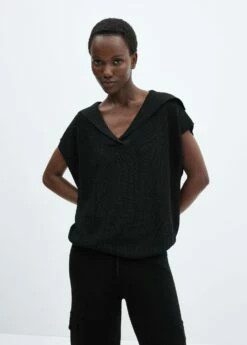 Pantalon Maille Poches Cargo -New Trendy Shop 57093814 99 D1