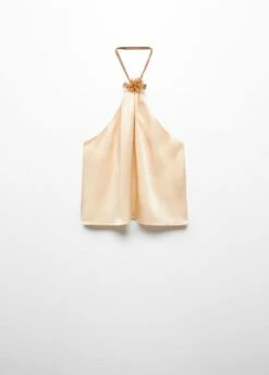 Top Détail Fleurs Métalliques -New Trendy Shop 57093820 05 B