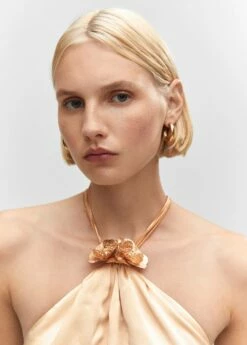 Top Détail Fleurs Métalliques -New Trendy Shop 57093820 05 D1