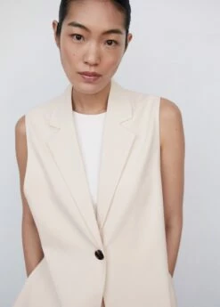 Gilet Long Fentes -New Trendy Shop 57094012 05 R