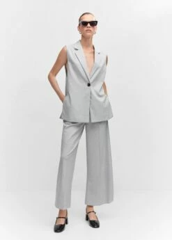 Gilet Long Fentes -New Trendy Shop 57094012 91 99999999 01