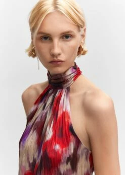 Blouse Texturée Emmanchures Américaines -New Trendy Shop 57094434 02 D1