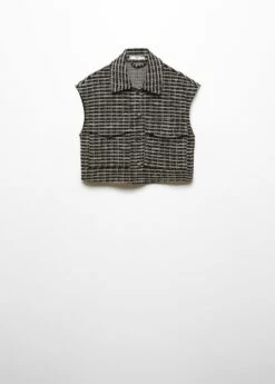 Gilet Tweed Oversize -New Trendy Shop 57095796 99 B