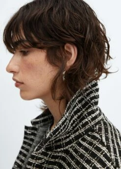 Gilet Tweed Oversize -New Trendy Shop 57095796 99 D1