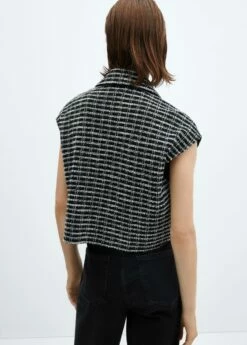 Gilet Tweed Oversize -New Trendy Shop 57095796 99 R