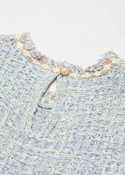 Top Tweed Bouton Bijou -New Trendy Shop 57095805 50 D8