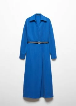 Robe Chemisier Ceinture -New Trendy Shop 57095811 52 B