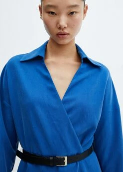 Robe Chemisier Ceinture -New Trendy Shop 57095811 52 D1