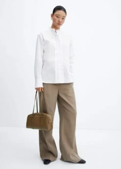 Chemise Bords Froncés -New Trendy Shop 57095975 01 99999999 01