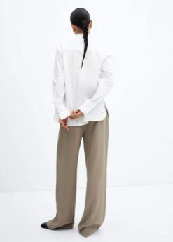 Chemise Bords Froncés -New Trendy Shop 57095975 01 R