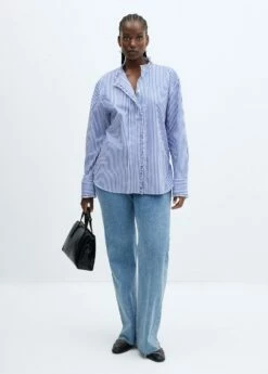 Chemise Bords Froncés -New Trendy Shop 57095975 52 D3