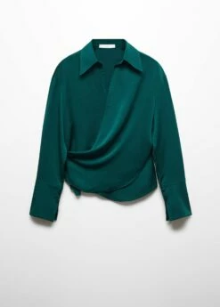 Blouse Cache-cœur Nœud -New Trendy Shop 57095977 49 B