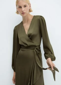 Robe Cache-cœur à Volant -New Trendy Shop 57095978 37 D2