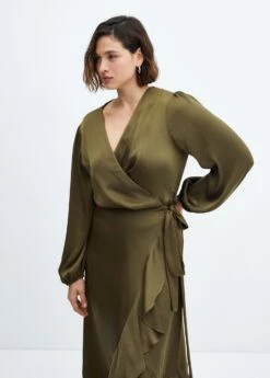 Robe Cache-cœur à Volant -New Trendy Shop 57095978 37 D5