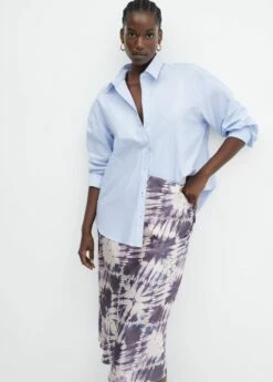 Jupe Tie And Dye Satinée -New Trendy Shop 57096021 68 D4