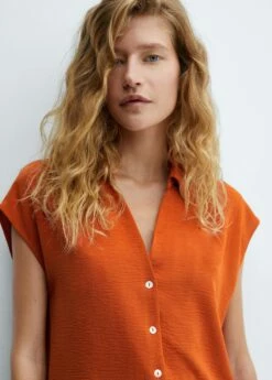 Blouse Fluide Boutons 16 Blouse Fluide Boutons -New Trendy Shop 57097727 28 D1