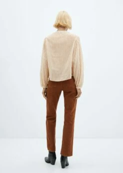 Blouse Boutons Manches Bouffantes -New Trendy Shop 57097731 02 R