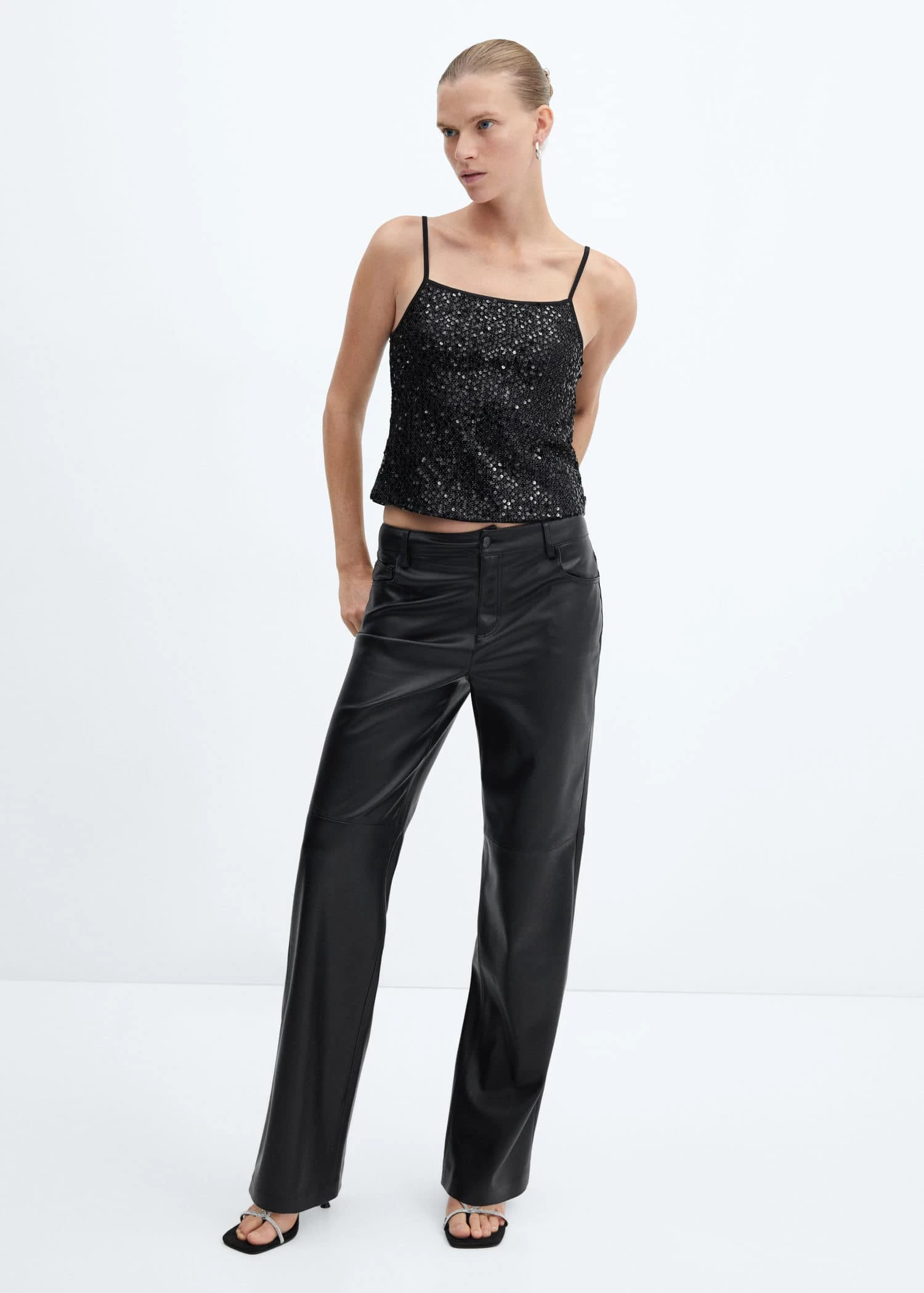 Top Sequins Fines Bretelles 2 Top Sequins Fines Bretelles – Image 2