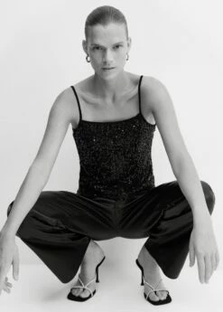 Top Sequins Fines Bretelles 11 Top Sequins Fines Bretelles -New Trendy Shop 57098274 99 D2