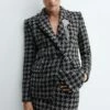 Veste Tweed Broche