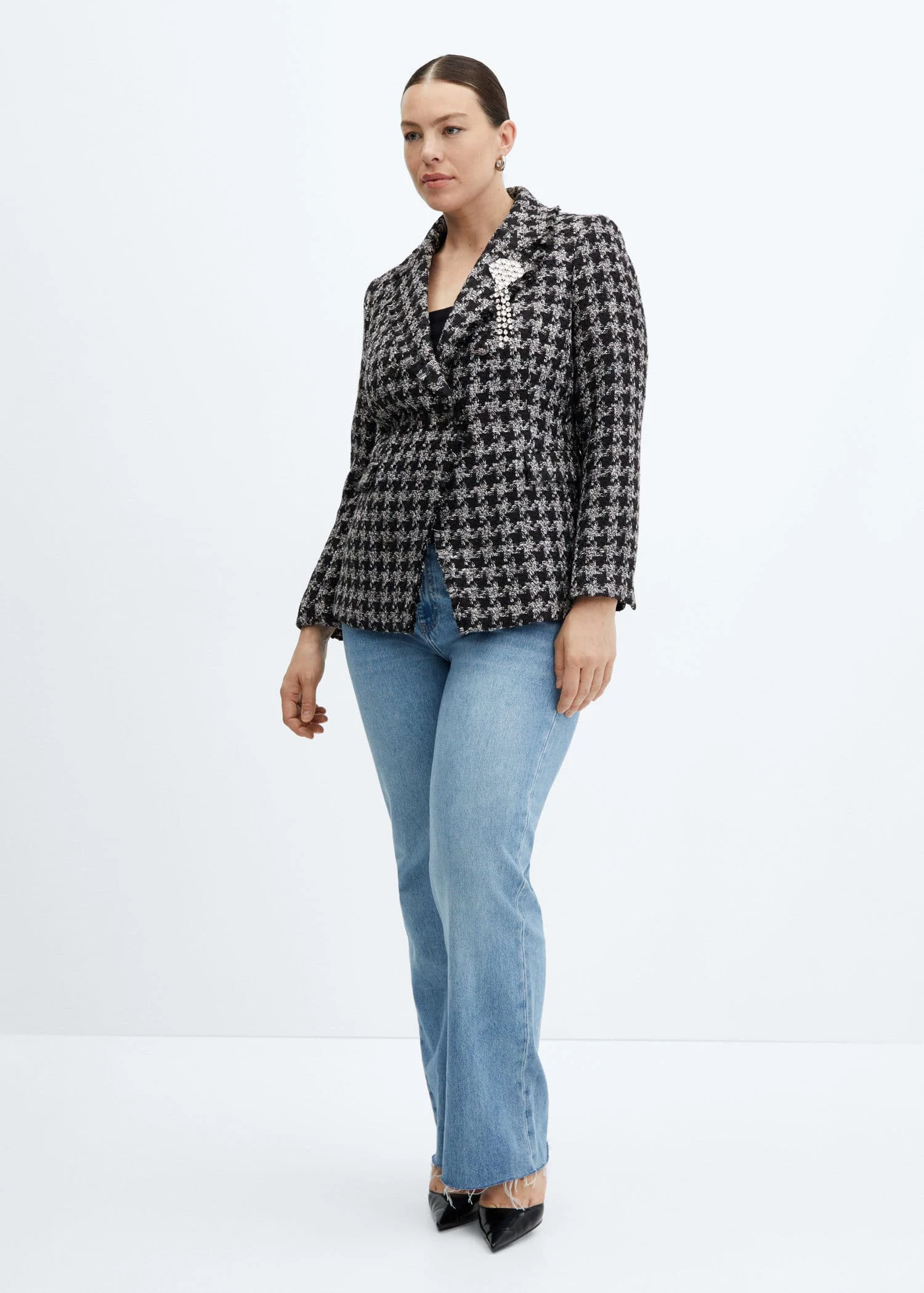 Veste Tweed Broche 5 Veste Tweed Broche – Image 5