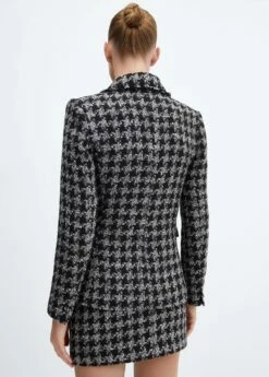 Veste Tweed Broche 12 Veste Tweed Broche -New Trendy Shop 57098278 92 R