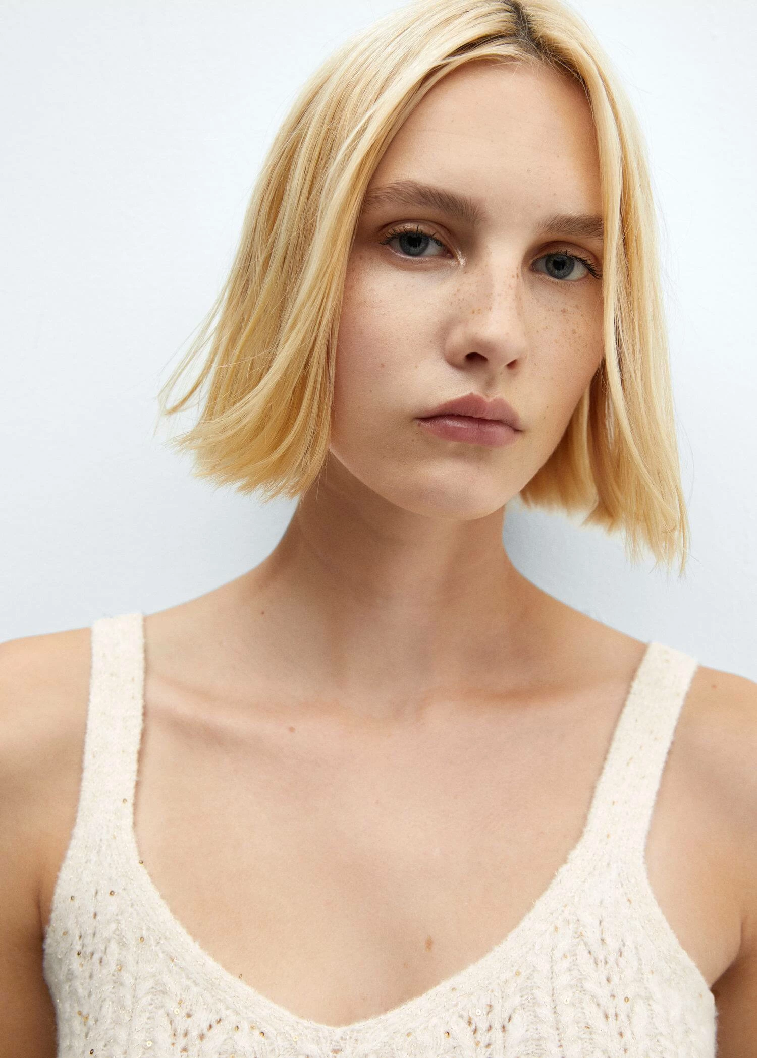 Top Maille Détail Sequins 4 Top Maille Détail Sequins – Image 4