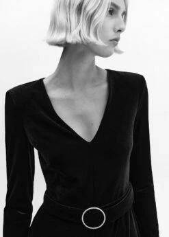 Combinaison Velours Ceinture -New Trendy Shop 57099106 99 D1