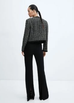 Veste En Tweed à Passepoils 10 Veste En Tweed à Passepoils -New Trendy Shop 57099123 99 R