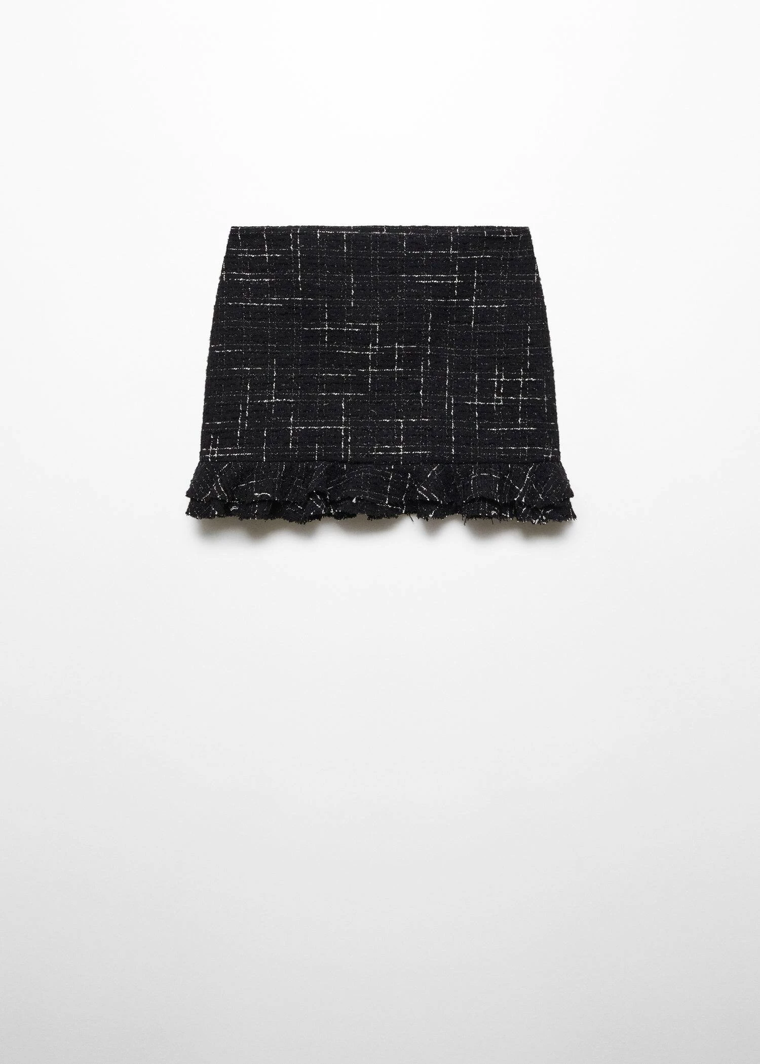 Jupe Tweed Volantée 7 Jupe Tweed Volantée – Image 7