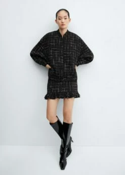 Jupe Tweed Volantée 11 Jupe Tweed Volantée -New Trendy Shop 57099219 99 D2