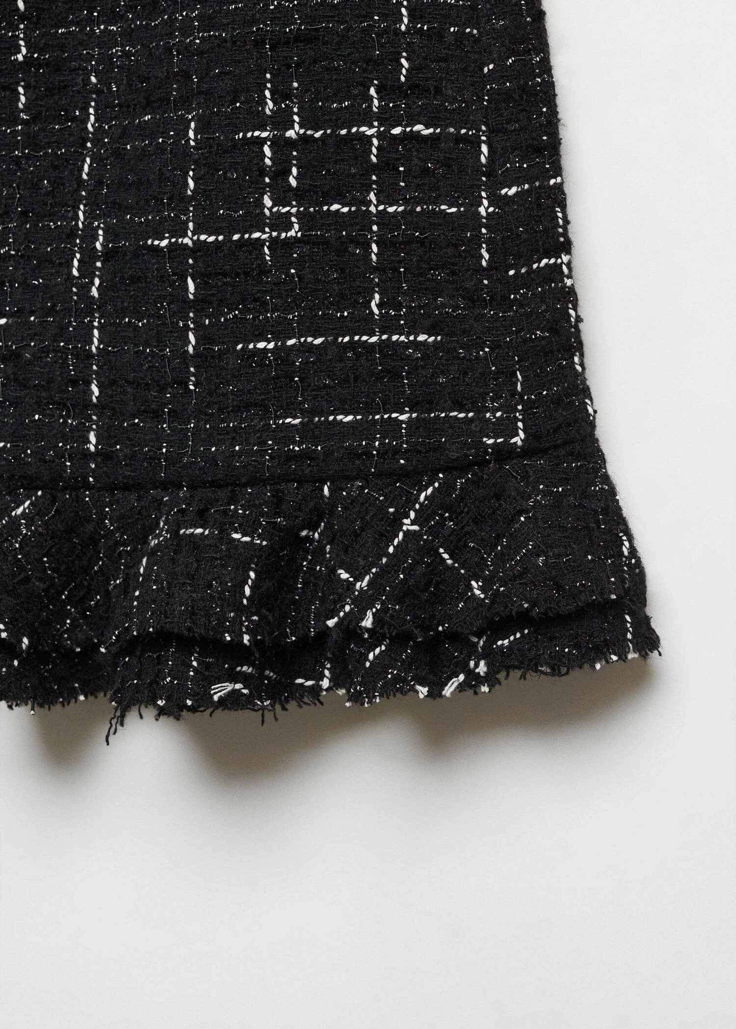 Jupe Tweed Volantée 6 Jupe Tweed Volantée – Image 6